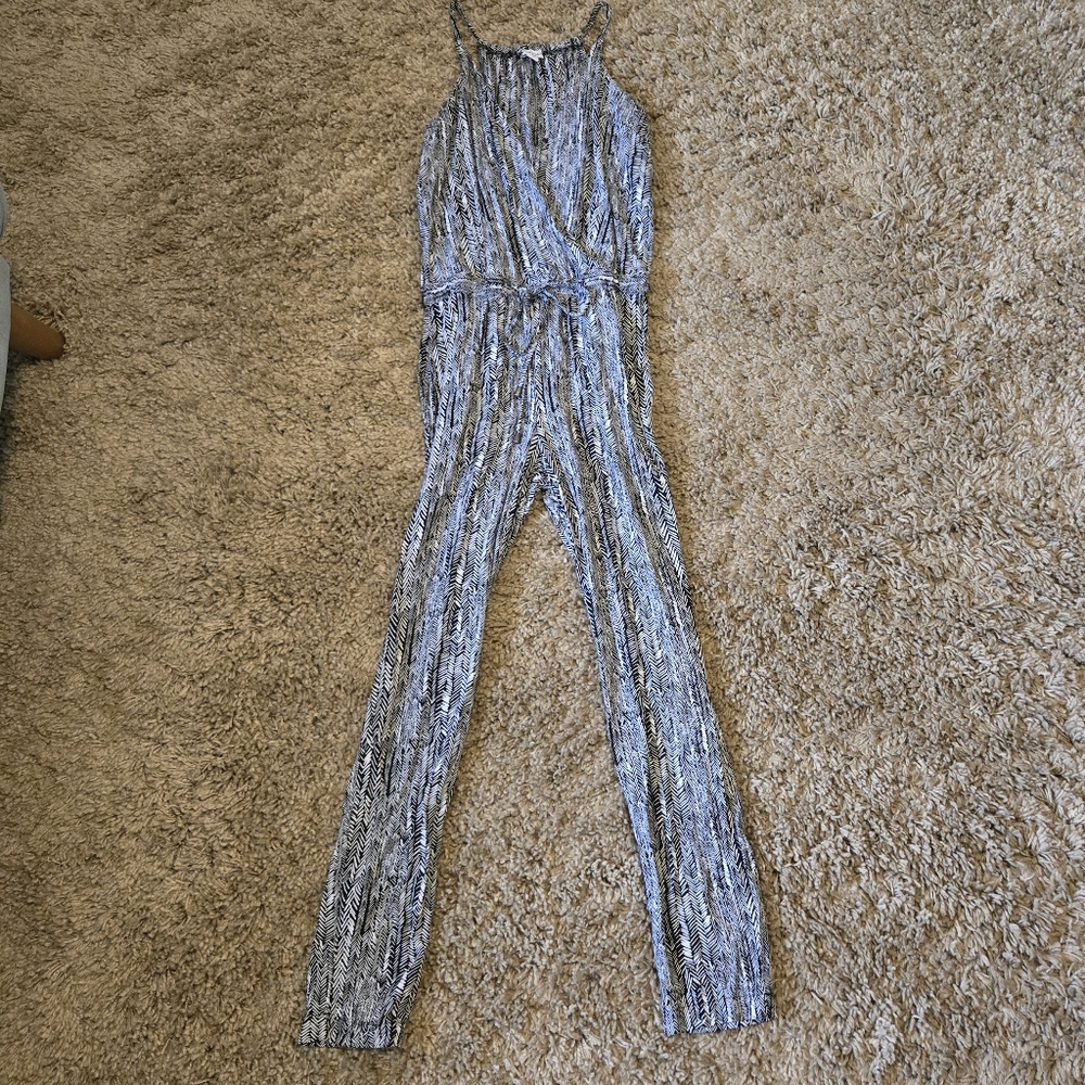 Splendid Etched Arrow Print Jumpsuit